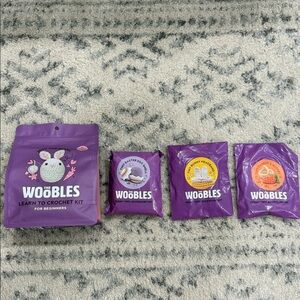 The Woobles - JoJo The Bunny and 3 Teeny Tiny Kits
